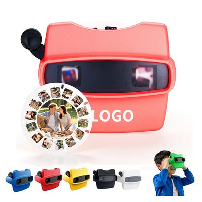 7 Image Retro Abs 3D Viewfinder Reel Toy