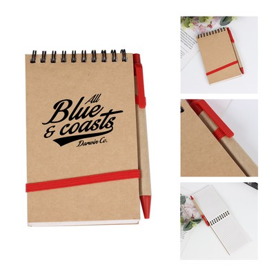 Eco Notebook with Pen