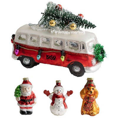 Glass Christmas Tree Decoration Ornaments