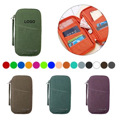 Passport Organizer Travel Wallet Bag