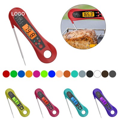 Instant Foldable Probe Food Thermometer