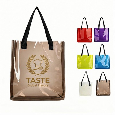 Hologram Iridescent PVC Tote Bag