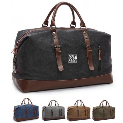 Canvas Travel Tote Duffel Bag