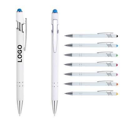 Touchscreen Ballpoint Pen With Stylus Tip