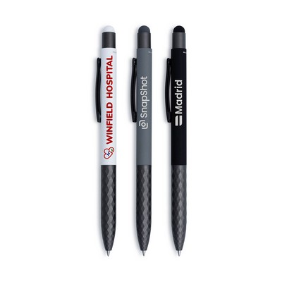 Small Batch -Fleetwood Stylus Satin Soft Touch Gel Click Pen