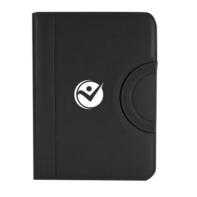 Leather Zipper Portfolio