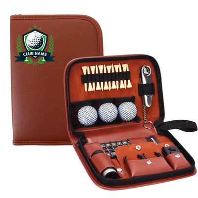 Golf Accessories Set with Golf Balls&Rangefinder&Golf Tees