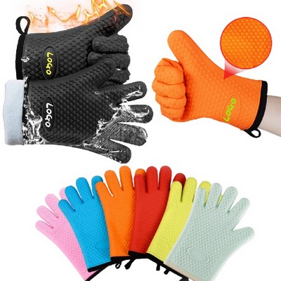 Extreme Heat Resistant Silicone Kitchen Oven Gloves
