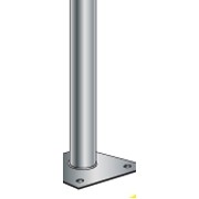 Vertical Roof Mount Flag Pole Bracket