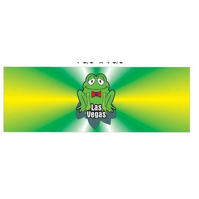 Las Vegas Frog Panoramic Photo Hand Mirror (1 5/8"x4 5/8")