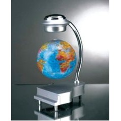 Magnetic Floating Blue Globe