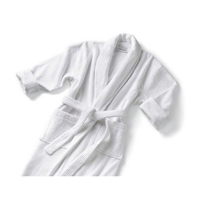 Velour 100% Cotton Shawl Collar Bathrobe