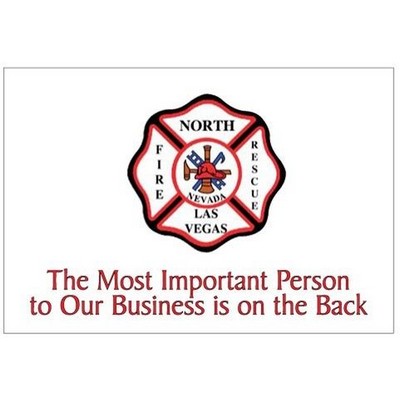 Fire Rescue Badge Photo Hand Mirror (2"x3")