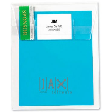 Vinyl Vertical Registration Envelope (1-Color Imprint)