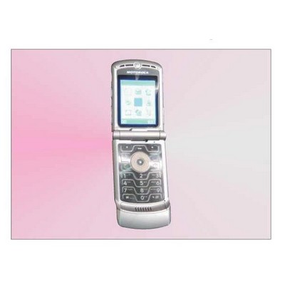 Cell Phone Metal Photo Magnet (2 1/2"x3 1/2")