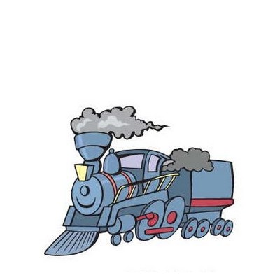 Steam Engine Executive Magnet w/ Full Magnetic Back (2 Square Inch)