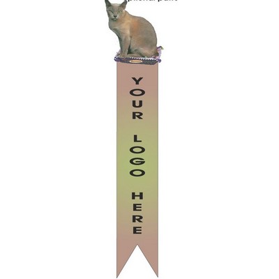 Burmese Cat Bookmark w/ Black Back