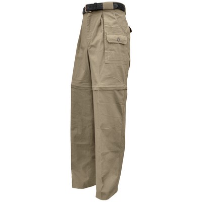 Convertible Pants with Zip-Off Legs for Men