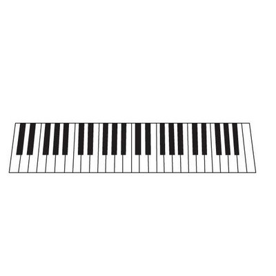 Keyboard Maxi Magnet (4 Square Inch)