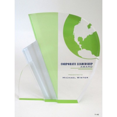 Custom Lucite Fan Award