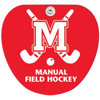 Palm Leaf Paper Window Sign