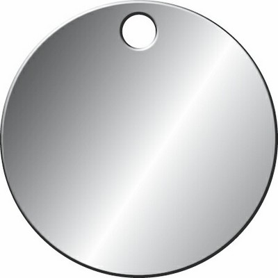 Stock Metal Blank Tags Aluminum (1" dia.)