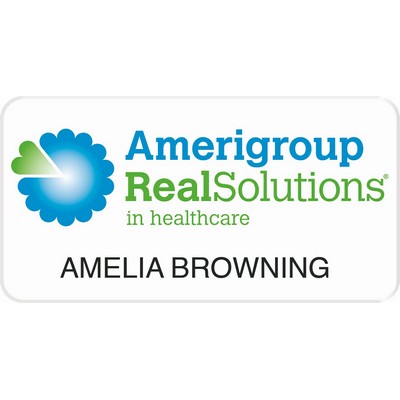 Full Color Molded Badges (3 1/2" x 1 3/4")