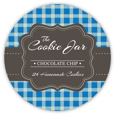 FasTurn® 4-Color Process Circle Label Roll (3" Diameter)