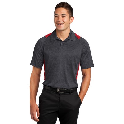 Sport-Tek® Heather Colorblock Contender™ Polo.