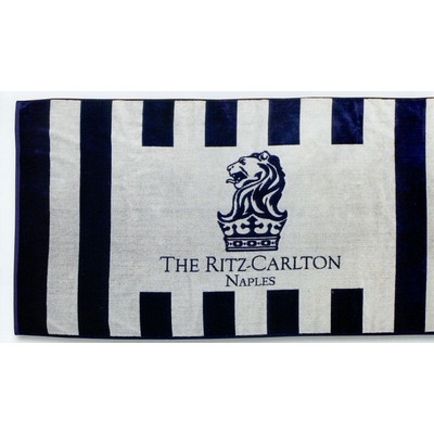 Custom Woven Beach Towel (30"x60")