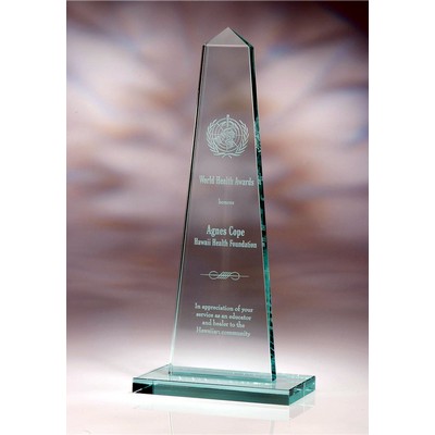 Slim Tower Glass Award (4¼"x 9")