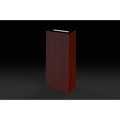 Rectangle Pedestal 11 1/2 x 7 x 30 "