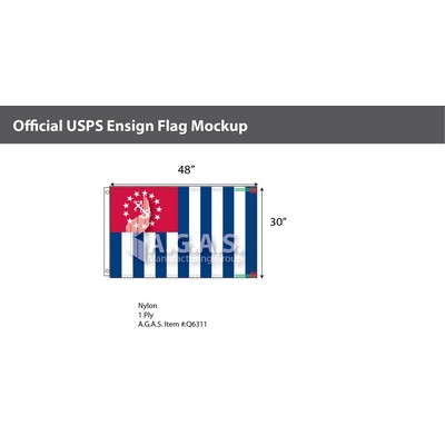 USPS Yacht Ensign Deluxe Flags 30x48 inch