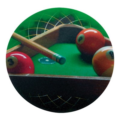 2" Billiards Mylar Insert Disc