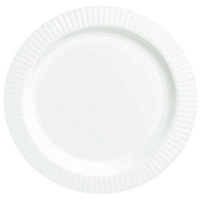 Round Premium Plastic Plate (7.5" Diameter)