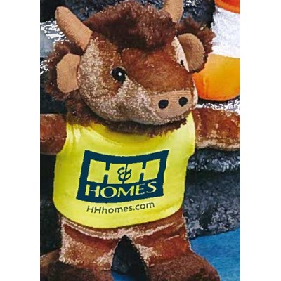 8" Team Thrifty™ Stuffed Buffalo