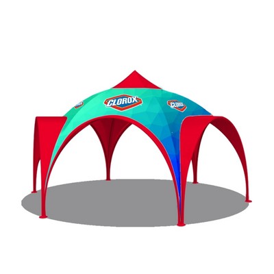 Action Archway Tent, Standard 3 Side Wall 20'W x 20'L x 12'H