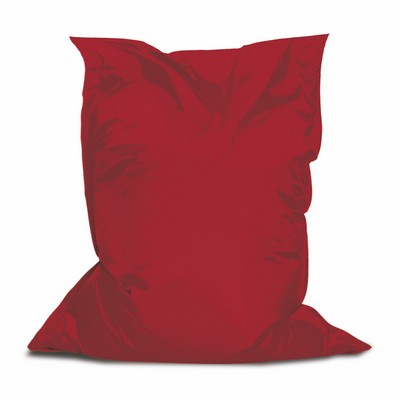 Red Branded Bean Chair with Foam 3'L x 4.4'H
