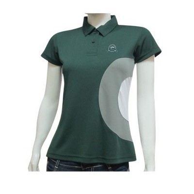 Women's CoolTech Polo Shirt w/Contrast Side Panel
