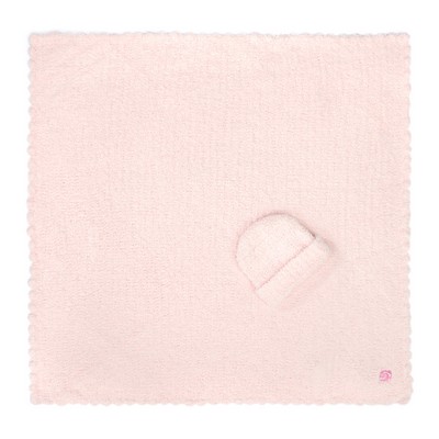 Baby Blanket - Solid w/ Cap - Chenilla Classic™ - Pink - 30*30