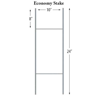 Economy Yard Sign Stake