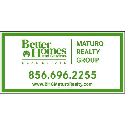 4 Mm Corrugated Plastic Outdoor Lawn Sign (48" x 96")