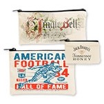 Custom Printed Short Run Cotton Zipper Pouch (11"x5 1/2")