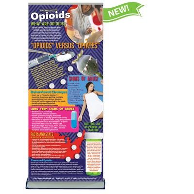 Opioids Retractable Banner