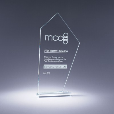 8" Altitude Crystal Award