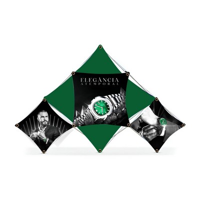 Triangular Middle Micro GeoMetrix Table Top, Single Sided Package (12.60" x 12.60")