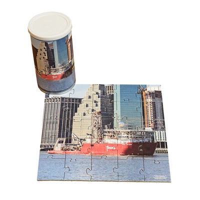 25-Piece Medium Puzzle in 12 Oz. Can