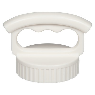 Winter White Wide Mouth 3-Finger Lid