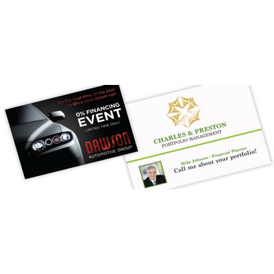 Full Color 16 pt. C2S 1 Sided Postcards w/Specialty Raised Foil Front (4"x 6")