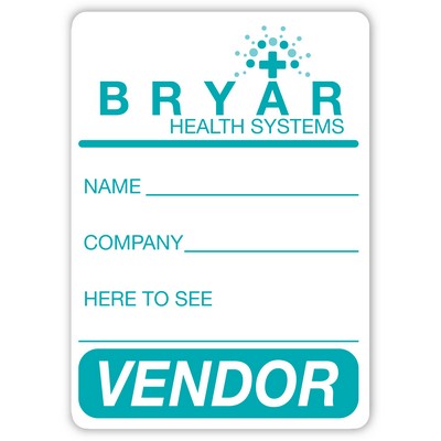 FasTurn® 4-Color Process Rectangle Label Roll (3/4" x 1-3/4")